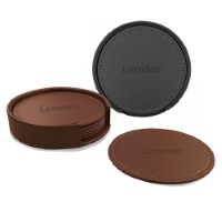 CST010 Franklin Leather Coaster Set of 6