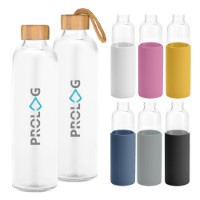 DB031 Honya Glass Drink Bottle with Sleeve