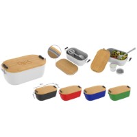 DS1605 Salad Box With Bamboo Lid