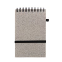 DSN22015w A6 Recycled Wheat Straw Pp Notebook (70 Sheets)