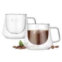 EK015 DIAMOND GLASS COFFEE CUP