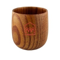 EK019 Small Wooden Coffee Cup