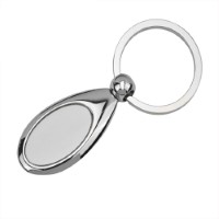 KRR009  TEAR DROP KEY RING