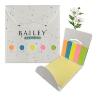 MH016 Daisy Seed Sticky Note Pad