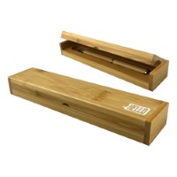 PKG019 Bamboo Single Pen Gift Box