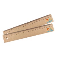 PR004 Wood Ruler 20cm