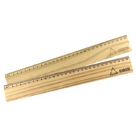 PR005 Wood Ruler 30cm